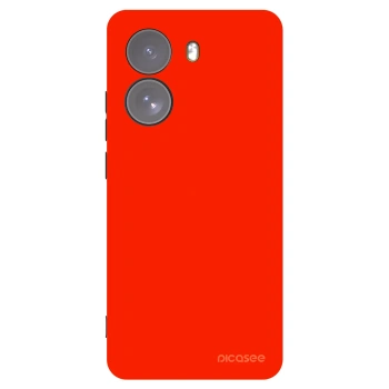 Picasee crna silikonska maskica za Xiaomi Poco X7 - Maranello Red