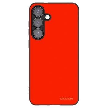 Picasee crna silikonska maskica za Samsung Galaxy S25+ 5G - Maranello Red