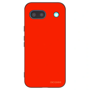 Picasee crna silikonska maskica za Google Pixel 8a - Maranello Red