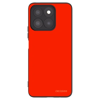Picasee crna silikonska maskica za Honor X8c - Maranello Red