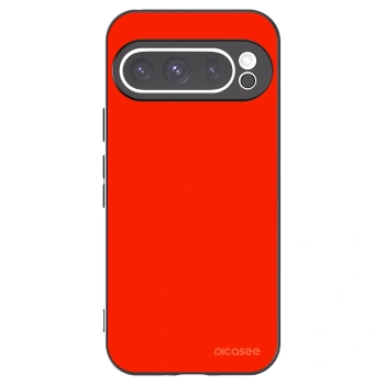 Picasee crna silikonska maskica za Google Pixel 9 Pro - Maranello Red
