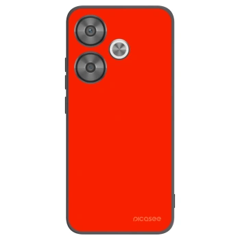 Picasee crna silikonska maskica za Xiaomi Poco F6 - Maranello Red