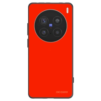 Picasee crna silikonska maskica za Vivo X200 Pro - Maranello Red