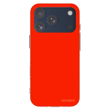 Picasee silikonska prozirna maskica za Apple iPhone 17 Pro - Maranello Red