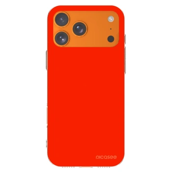 Picasee silikonska prozirna maskica za Apple iPhone 17 Pro Max - Maranello Red
