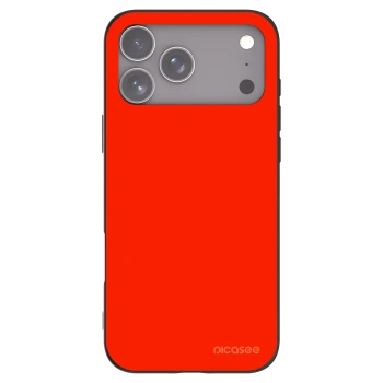 Picasee crna silikonska maskica za Apple iPhone 17 Pro Max - Maranello Red