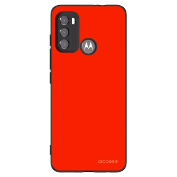 Picasee crna silikonska maskica za Motorola Edge 60 5G - Maranello Red