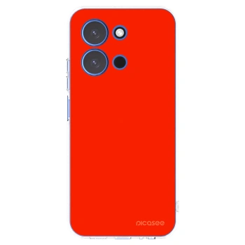Picasee silikonska prozirna maskica za Xiaomi Redmi 15C 4G - Maranello Red