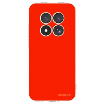 Picasee silikonska prozirna maskica za Xiaomi Redmi Note 15 Pro 4G - Maranello Red