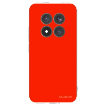 Picasee silikonska prozirna maskica za Xiaomi Redmi Note 15 Pro+ - Maranello Red