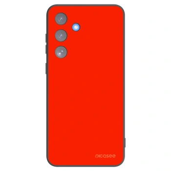 Picasee crna silikonska maskica za Samsung Galaxy S25 FE 5G - Maranello Red