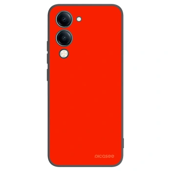 Picasee crna silikonska maskica za Vivo Y29s 5G - Maranello Red