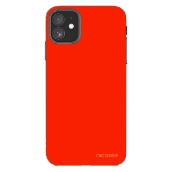 Picasee silikonska prozirna maskica za Apple iPhone 11 - Maranello Red