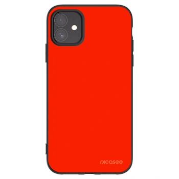 Picasee crna silikonska maskica za Apple iPhone 11 - Maranello Red