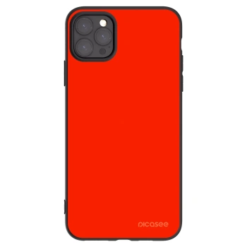 Picasee crna silikonska maskica za Apple iPhone 11 Pro Max - Maranello Red