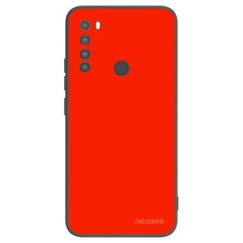 Picasee crna silikonska maskica za Xiaomi Redmi Note 8 - Maranello Red