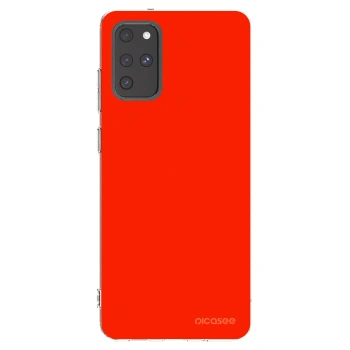 Picasee silikonska prozirna maskica za Samsung Galaxy S20+ G985F - Maranello Red