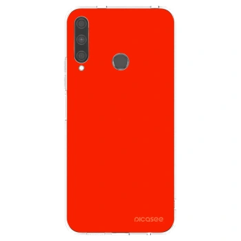 Picasee silikonska prozirna maskica za Huawei P40 Lite E - Maranello Red