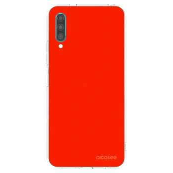 Picasee silikonska prozirna maskica za Samsung Galaxy A30s A307F - Maranello Red