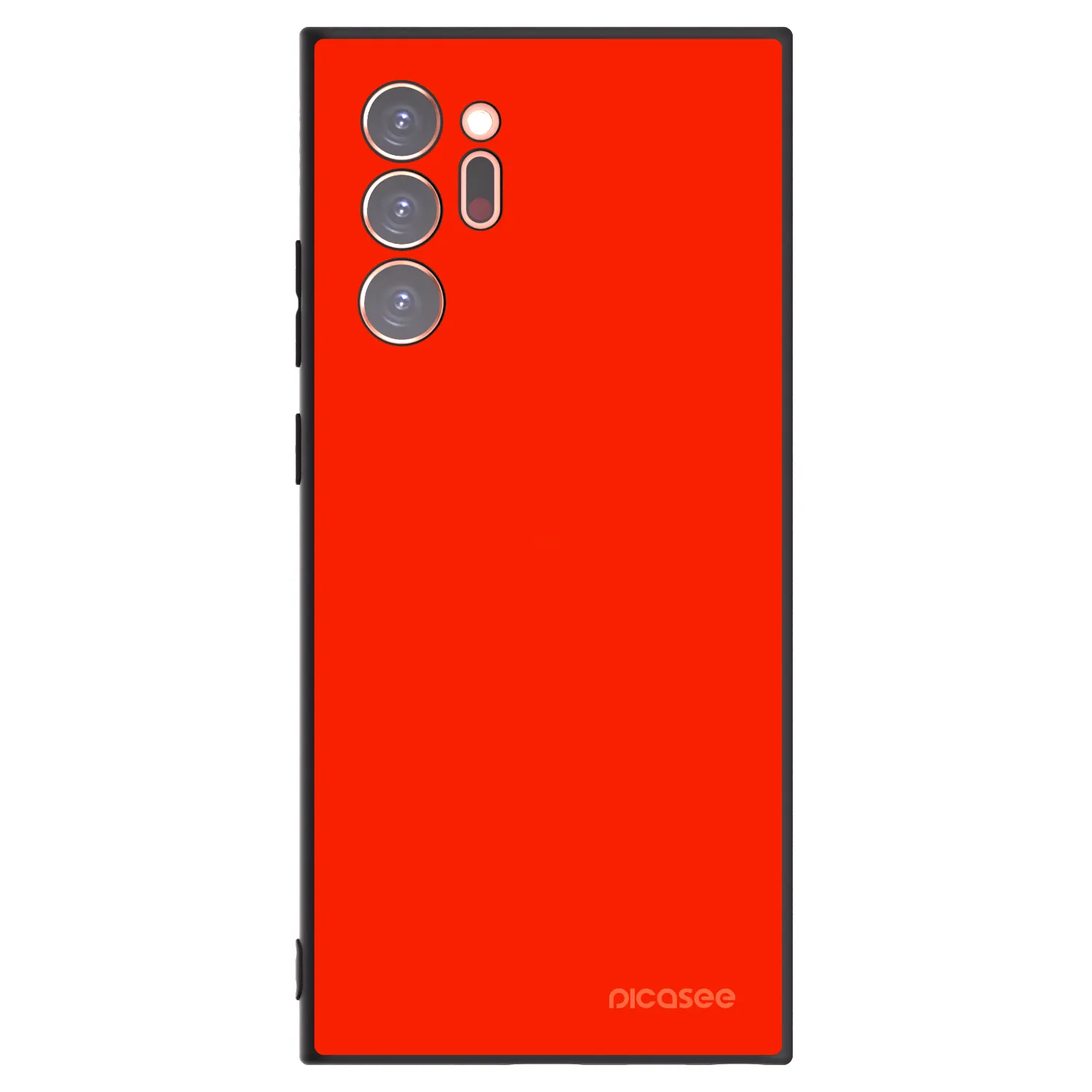 Picasee crna silikonska maskica za Samsung Galaxy Note 20 Ultra - Maranello Red
