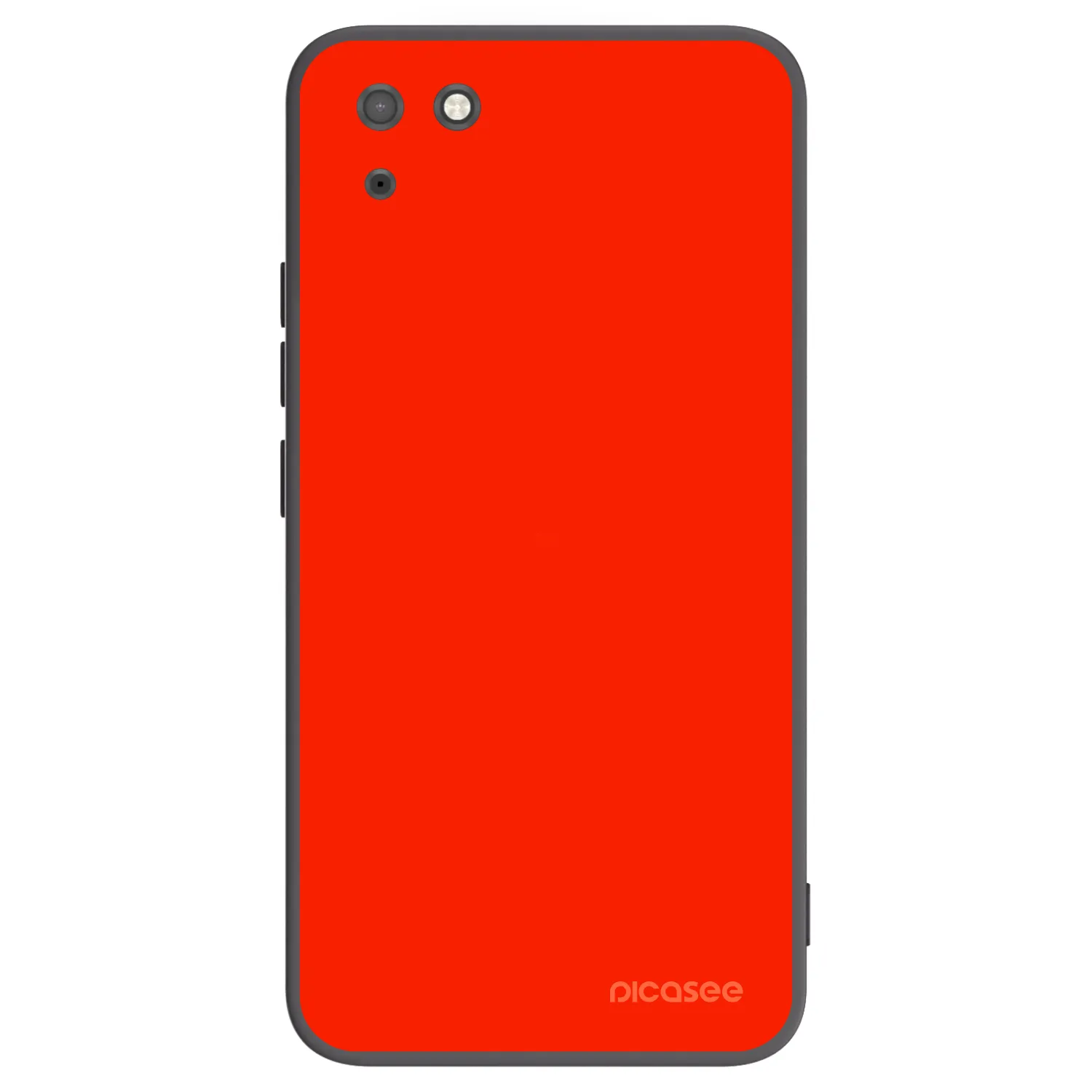 Picasee crna silikonska maskica za Huawei Y5P - Maranello Red