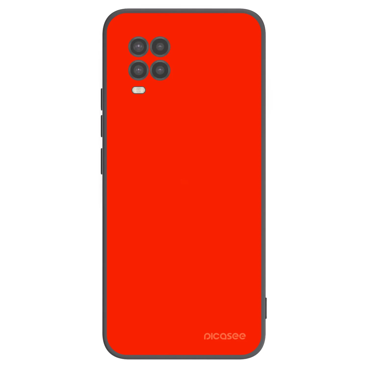 Picasee crna silikonska maskica za Xiaomi Mi 10 Lite - Maranello Red