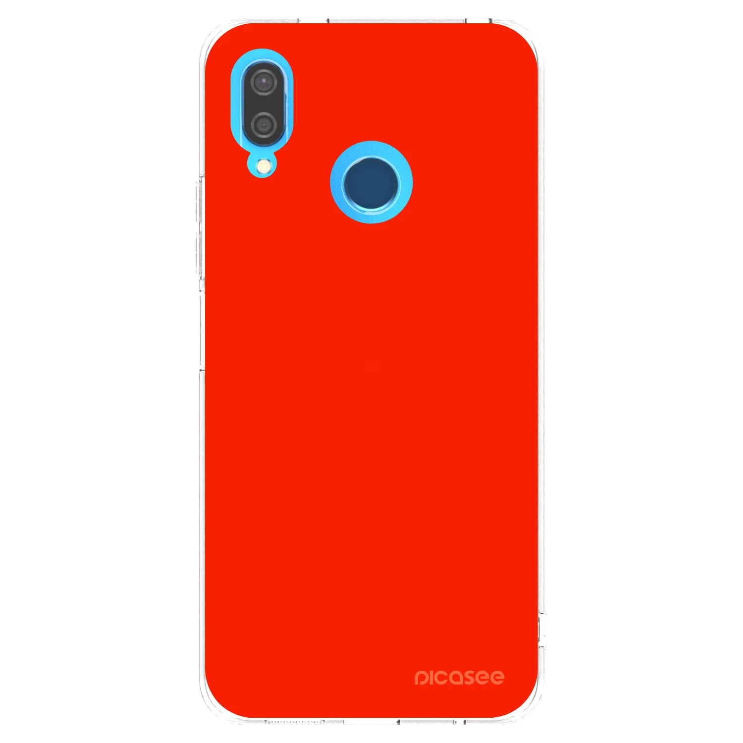 Picasee silikonska prozirna maskica za Huawei P20 Lite - Maranello Red
