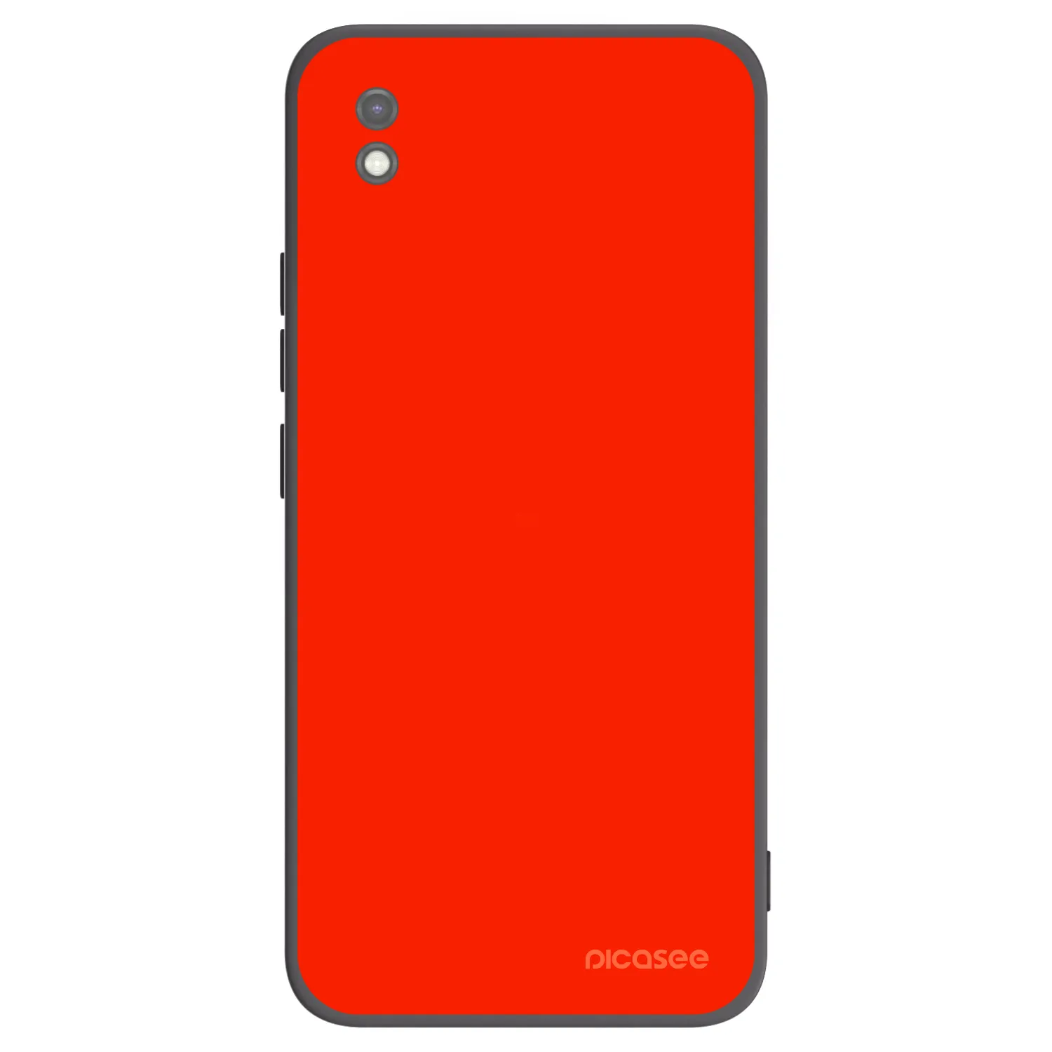 Picasee crna silikonska maskica za Xiaomi Redmi 9AT - Maranello Red