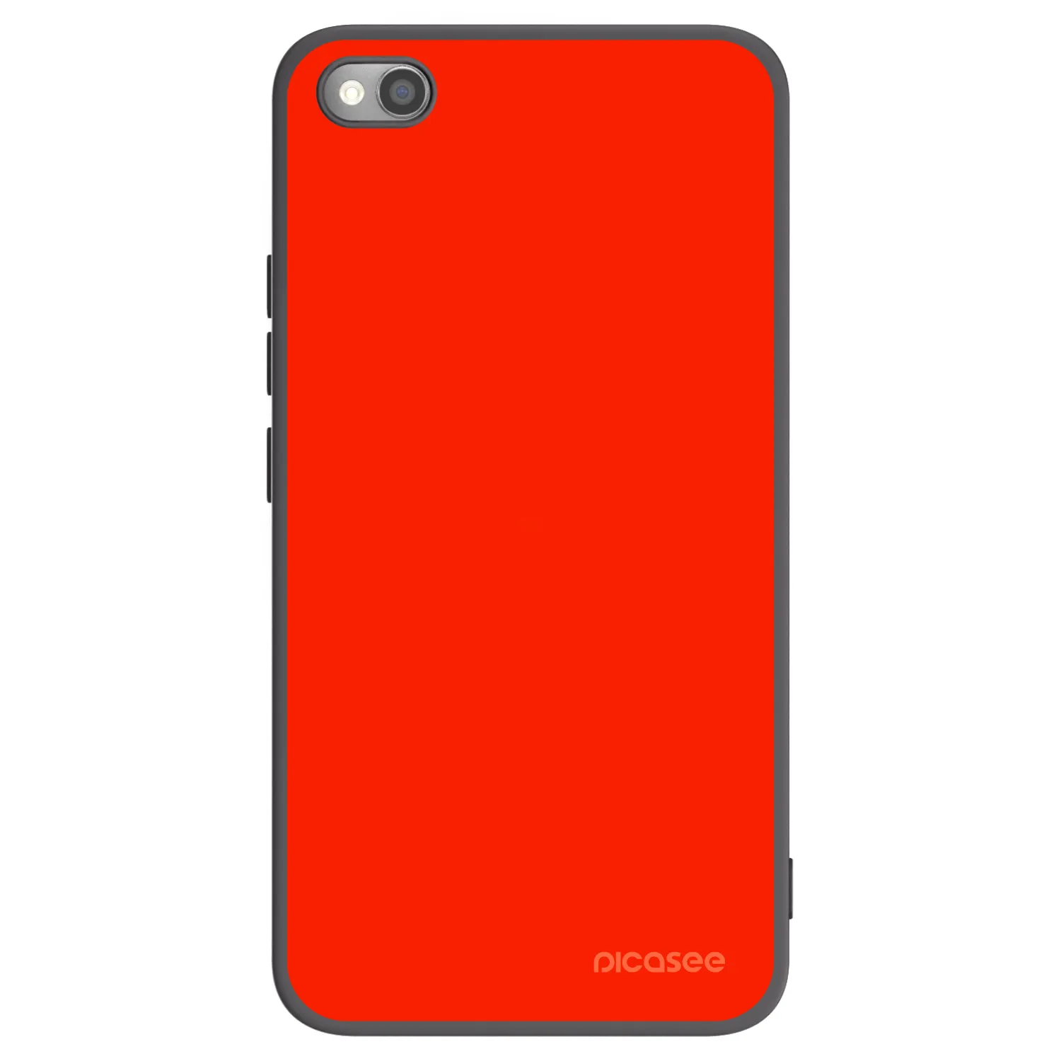 Picasee crna silikonska maskica za Xiaomi Redmi Note 11S 5G - Maranello Red