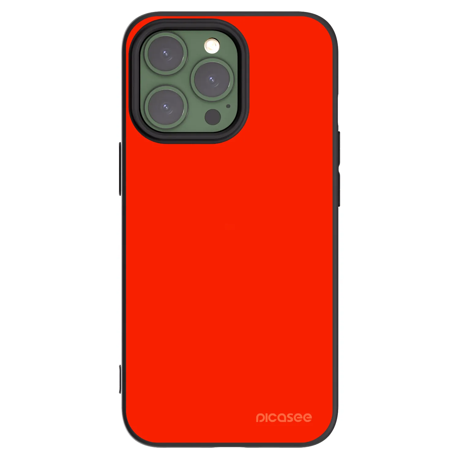 Picasee crna silikonska maskica za Apple iPhone 13 Pro - Maranello Red
