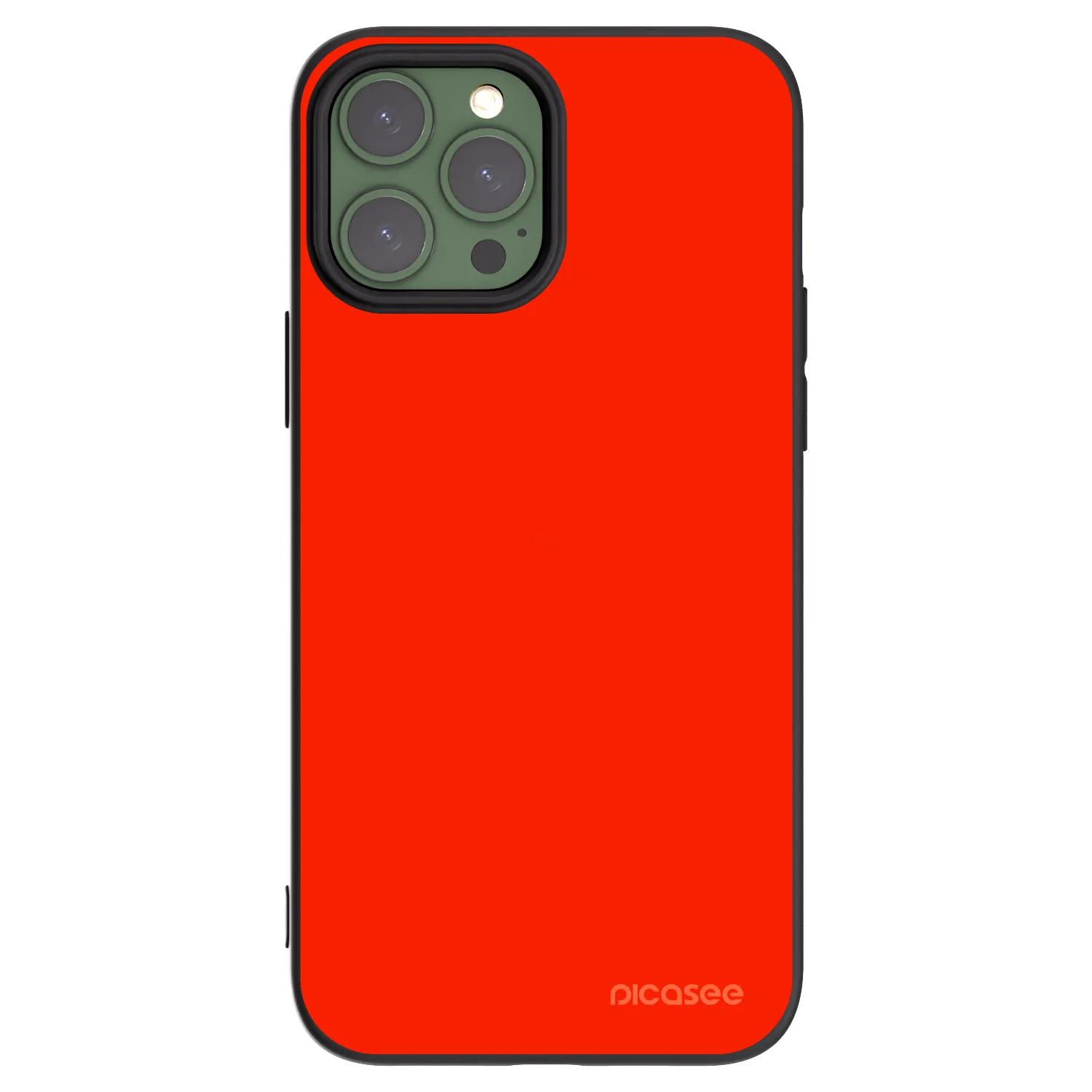 Picasee crna silikonska maskica za Apple iPhone 13 Pro Max - Maranello Red
