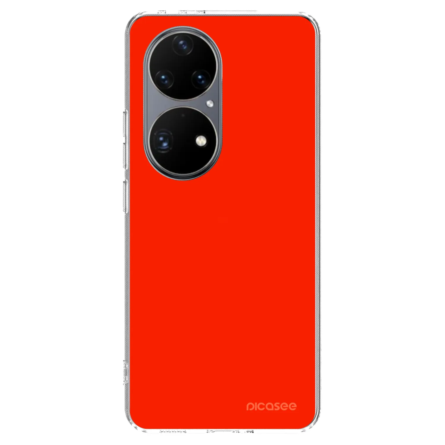 Picasee silikonska prozirna maskica za Huawei P50 - Maranello Red