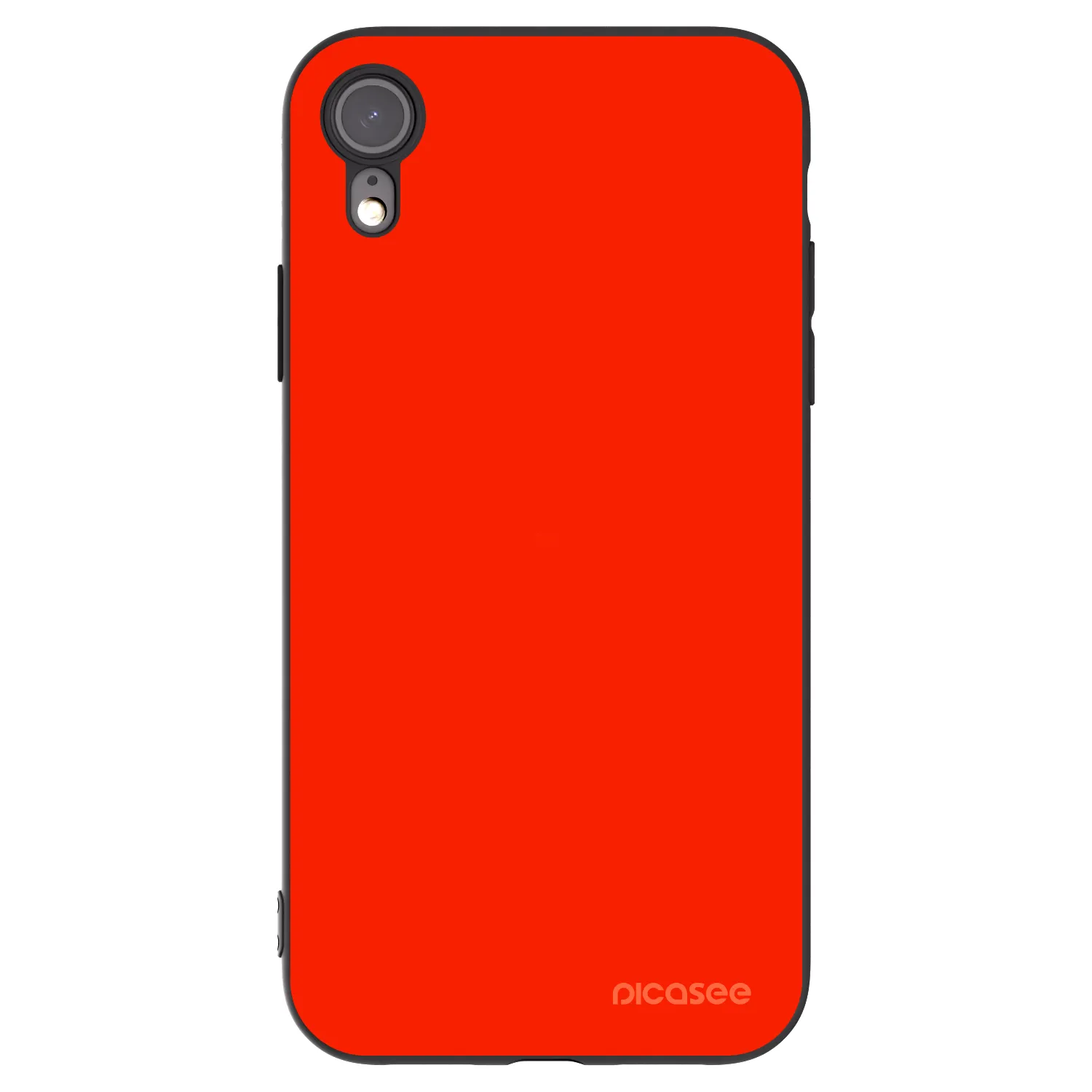 Picasee crna silikonska maskica za Apple iPhone 6 Plus/6S Plus - Maranello Red