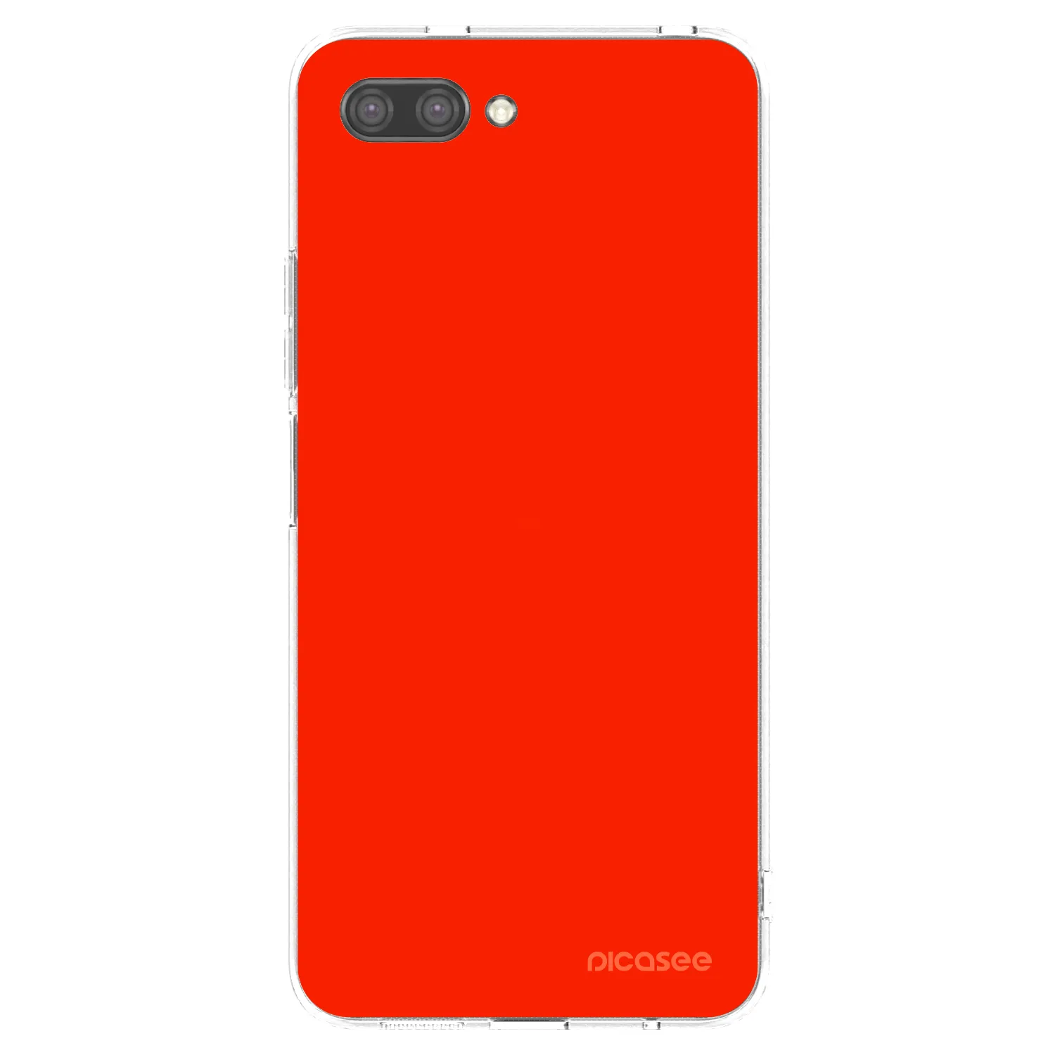 Picasee silikonska prozirna maskica za Honor 10 - Maranello Red