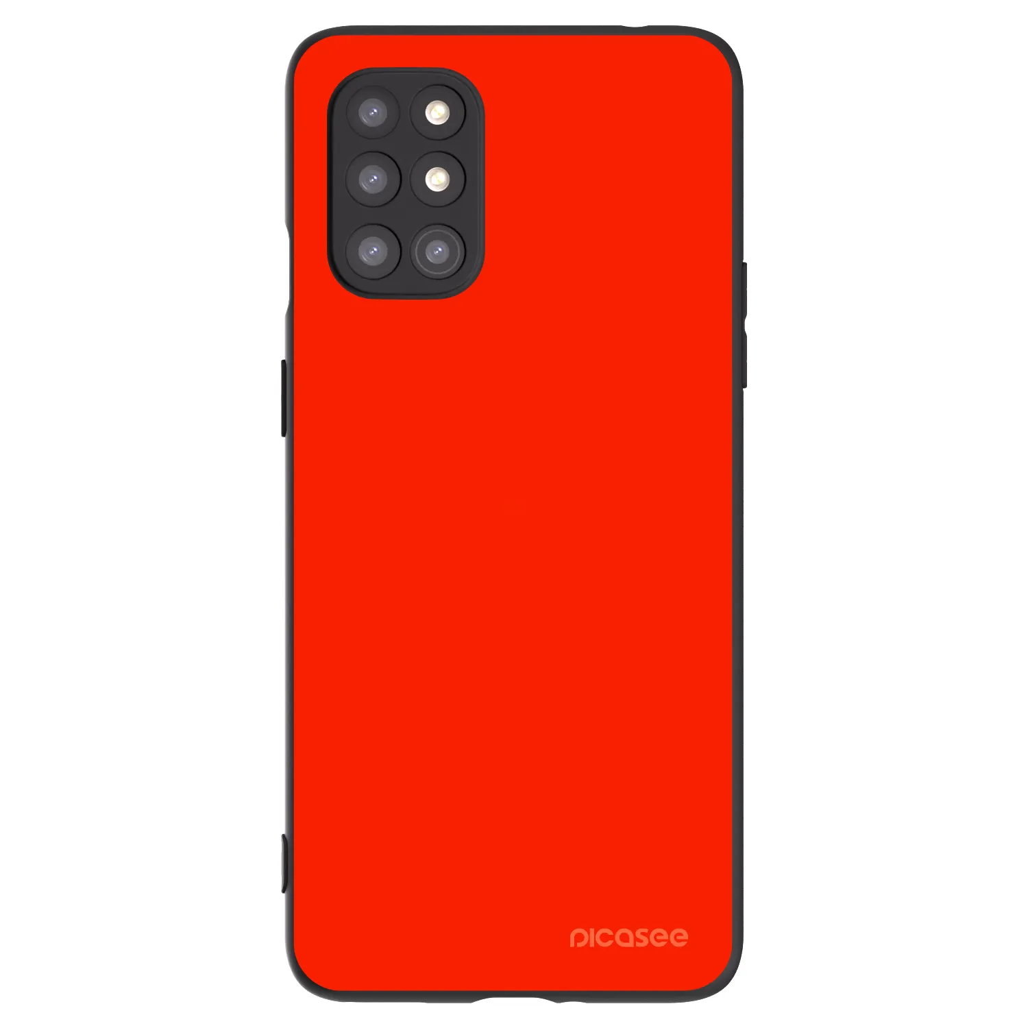 Picasee crna silikonska maskica za OnePlus 8T - Maranello Red