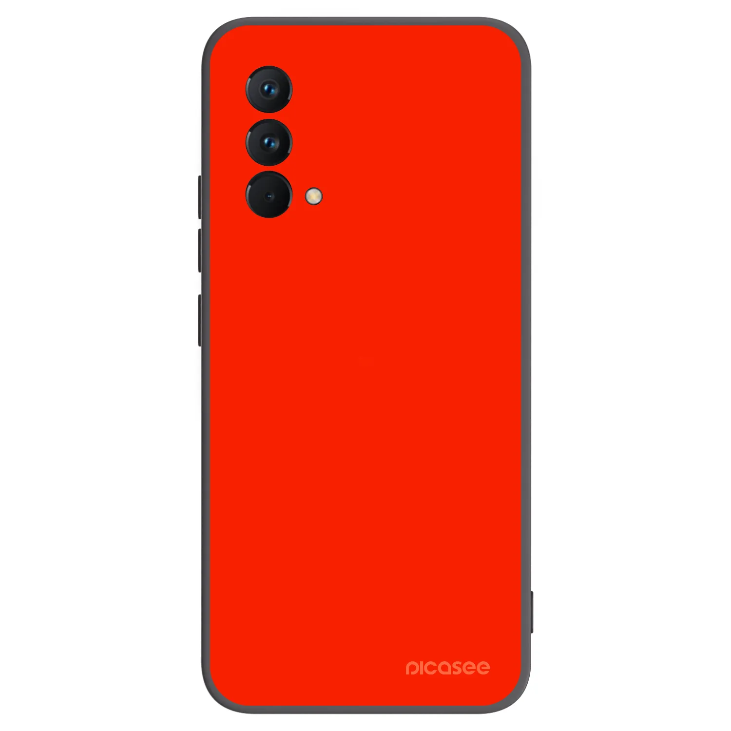 Picasee crna silikonska maskica za Realme GT Master Edition 5G - Maranello Red