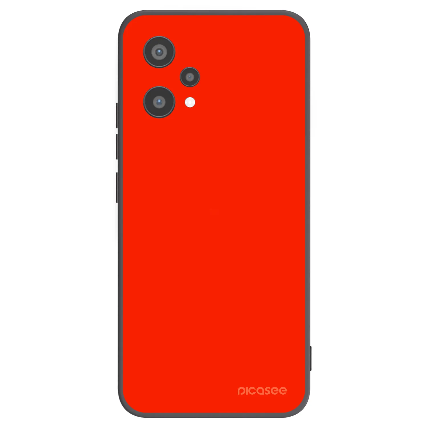 Picasee crna silikonska maskica za Realme 9 Pro 5G - Maranello Red