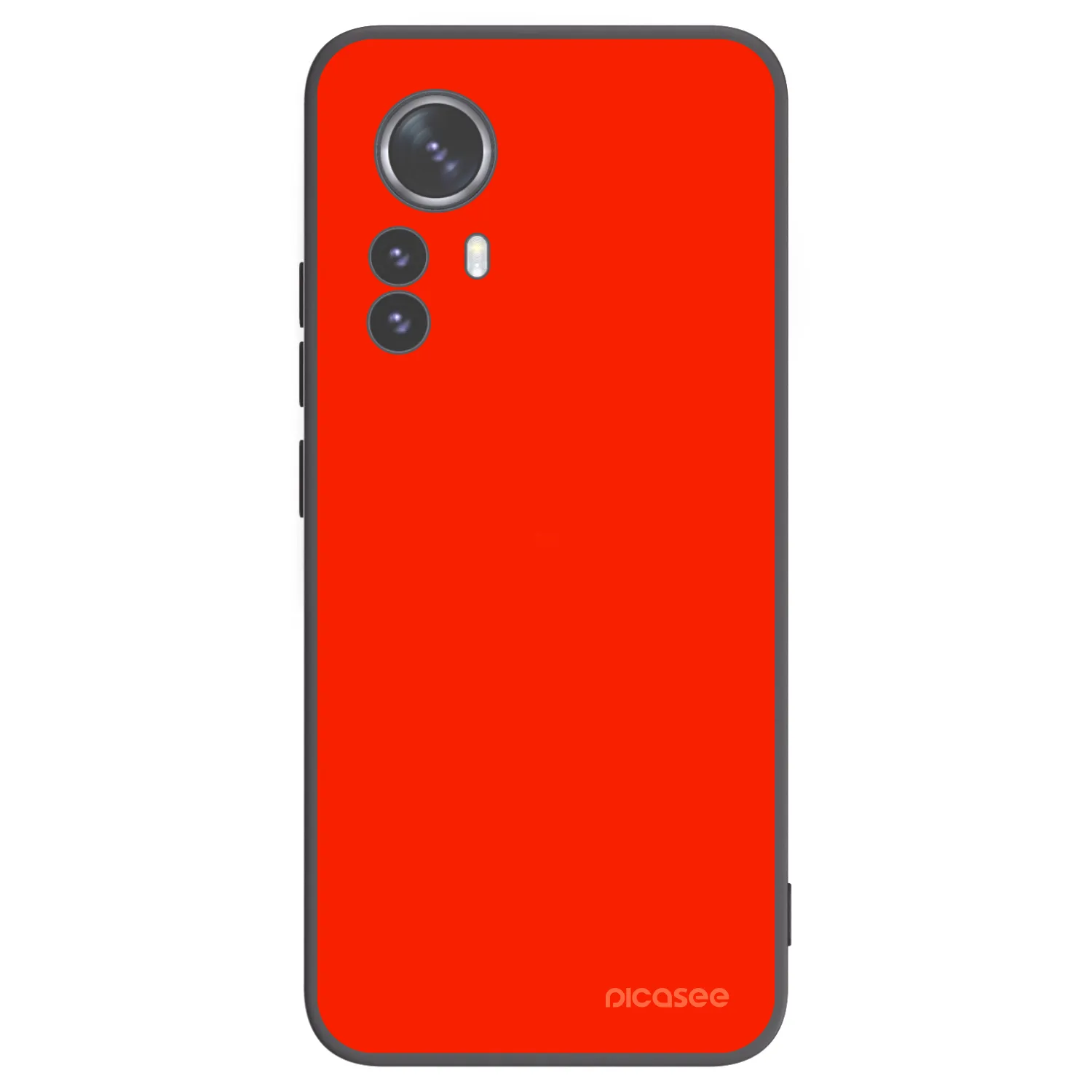 Picasee crna silikonska maskica za Xiaomi 12 Pro - Maranello Red