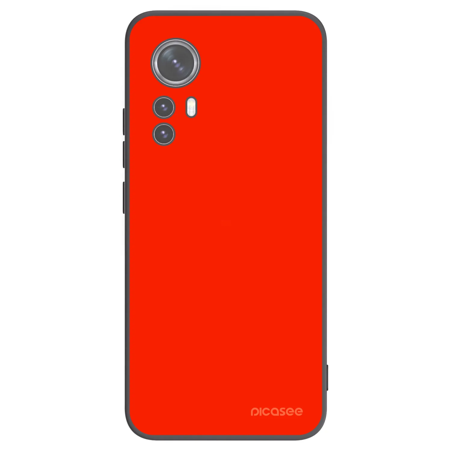 Picasee crna silikonska maskica za Xiaomi 12X - Maranello Red