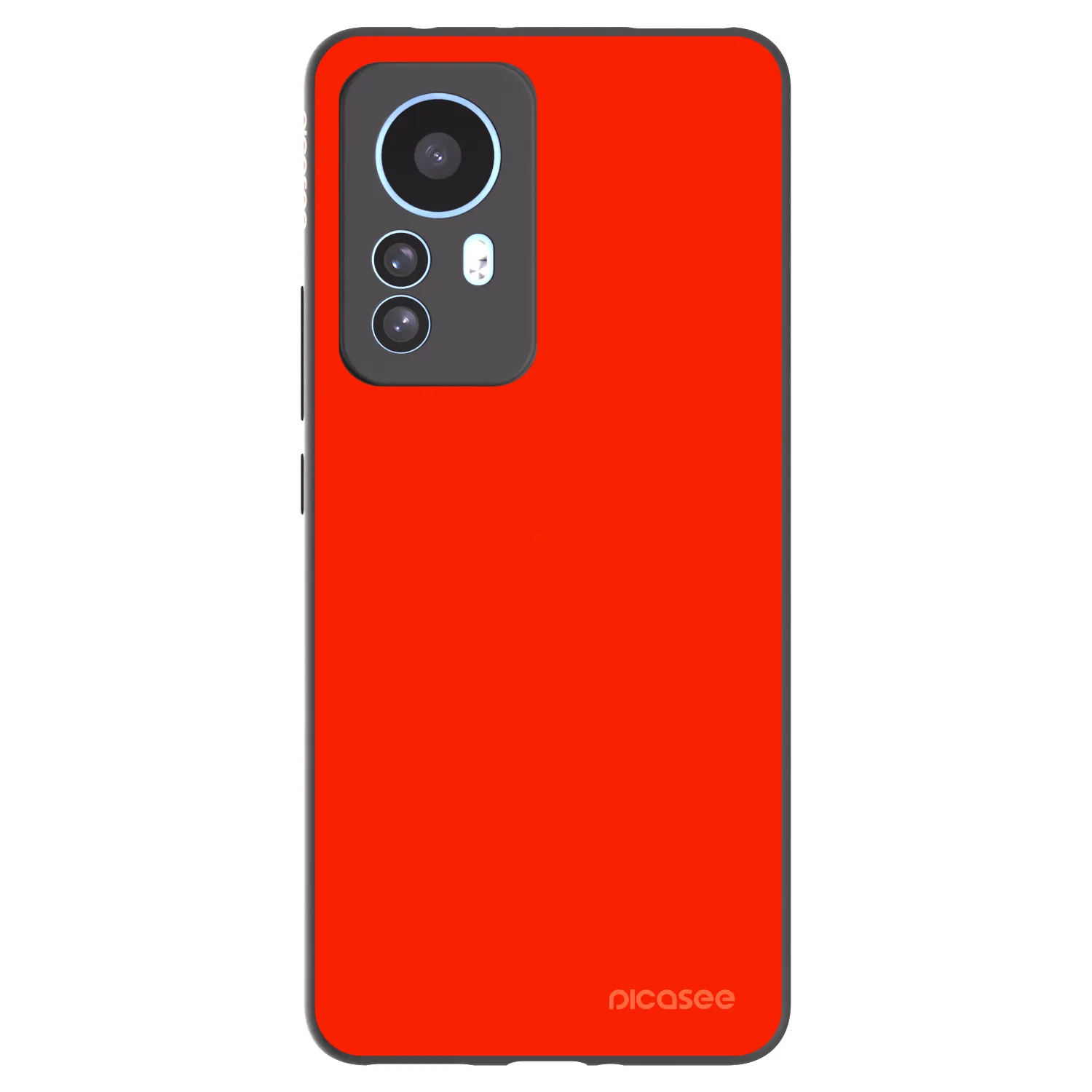 Picasee crna silikonska maskica za Xiaomi 12T - Maranello Red