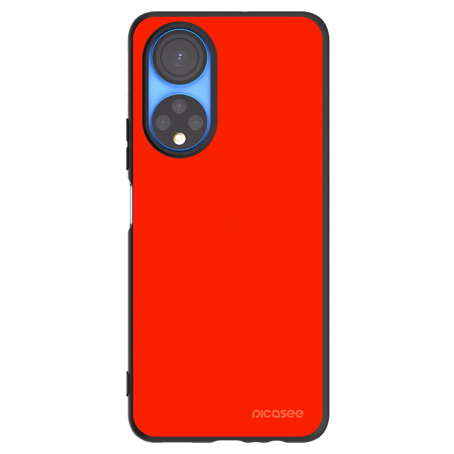 Picasee crna silikonska maskica za Honor X7 - Maranello Red