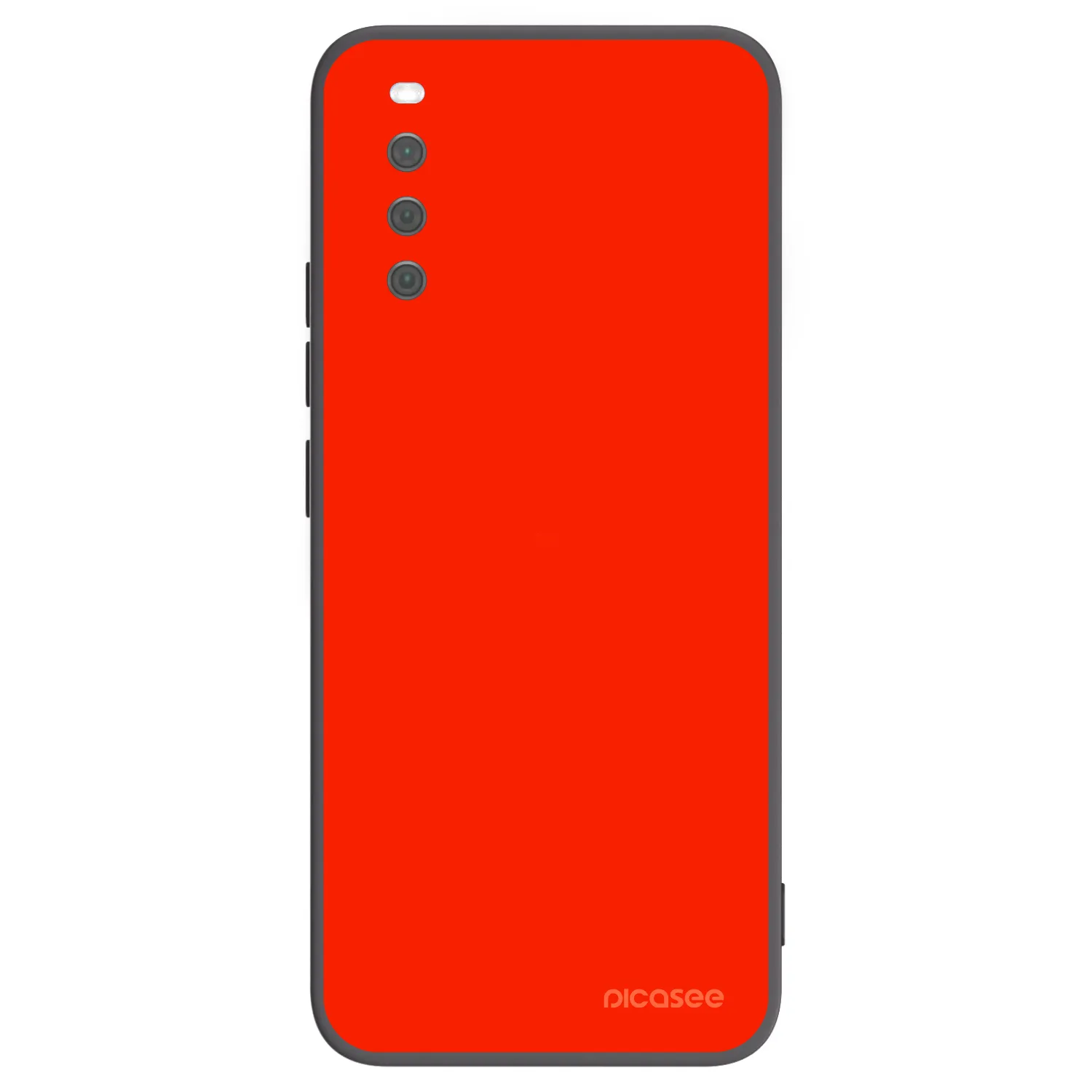 Picasee crna silikonska maskica za Sony Xperia 10 III - Maranello Red
