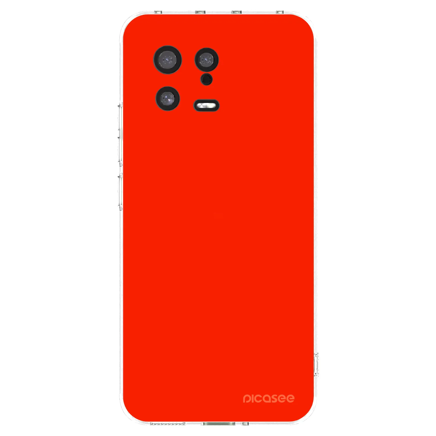 Picasee silikonska prozirna maskica za Xiaomi 13 - Maranello Red