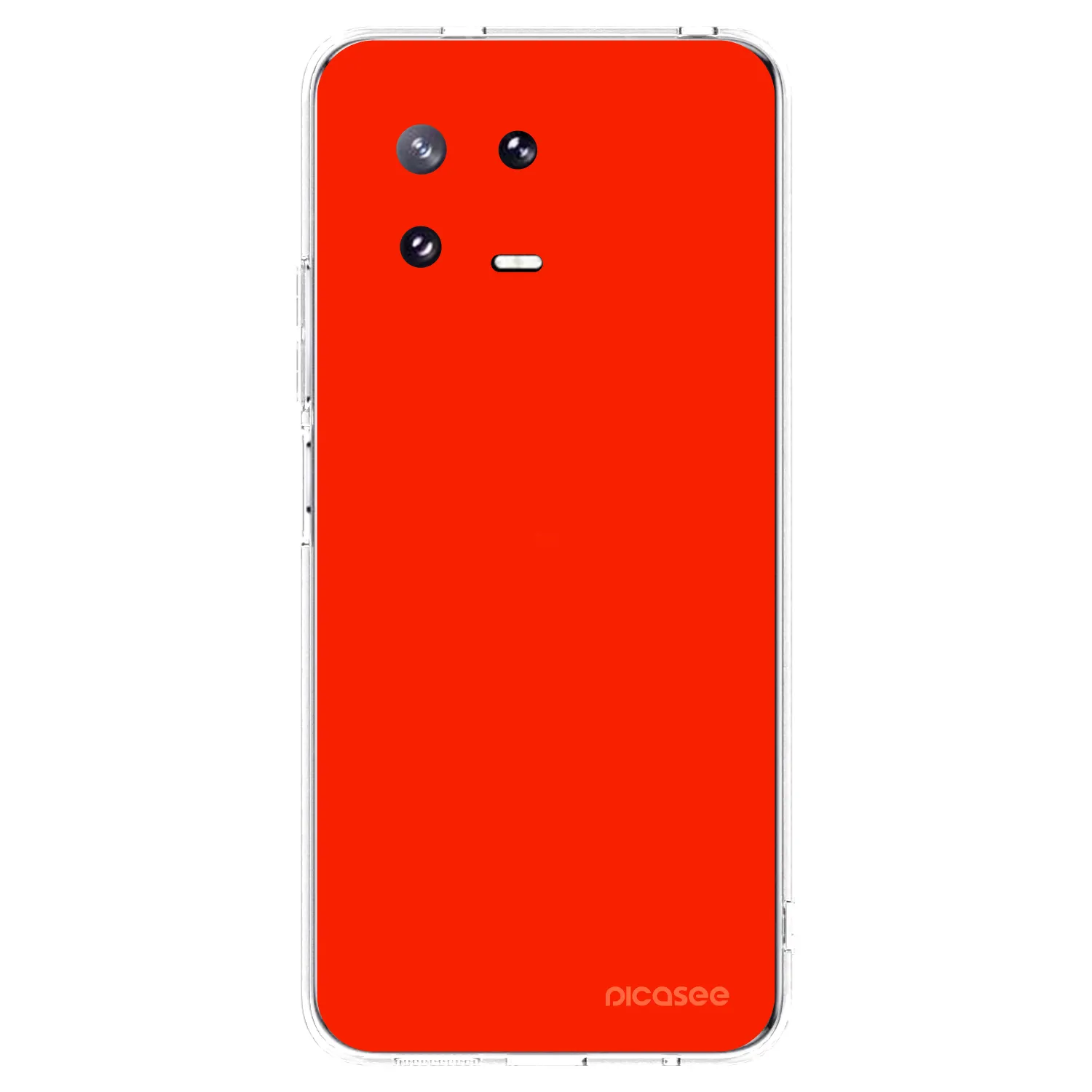 Picasee silikonska prozirna maskica za Xiaomi 13 Pro - Maranello Red