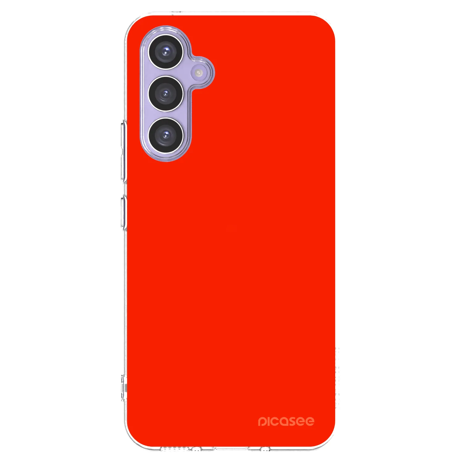 Picasee silikonska prozirna maskica za Samsung Galaxy A54 5G A546B - Maranello Red