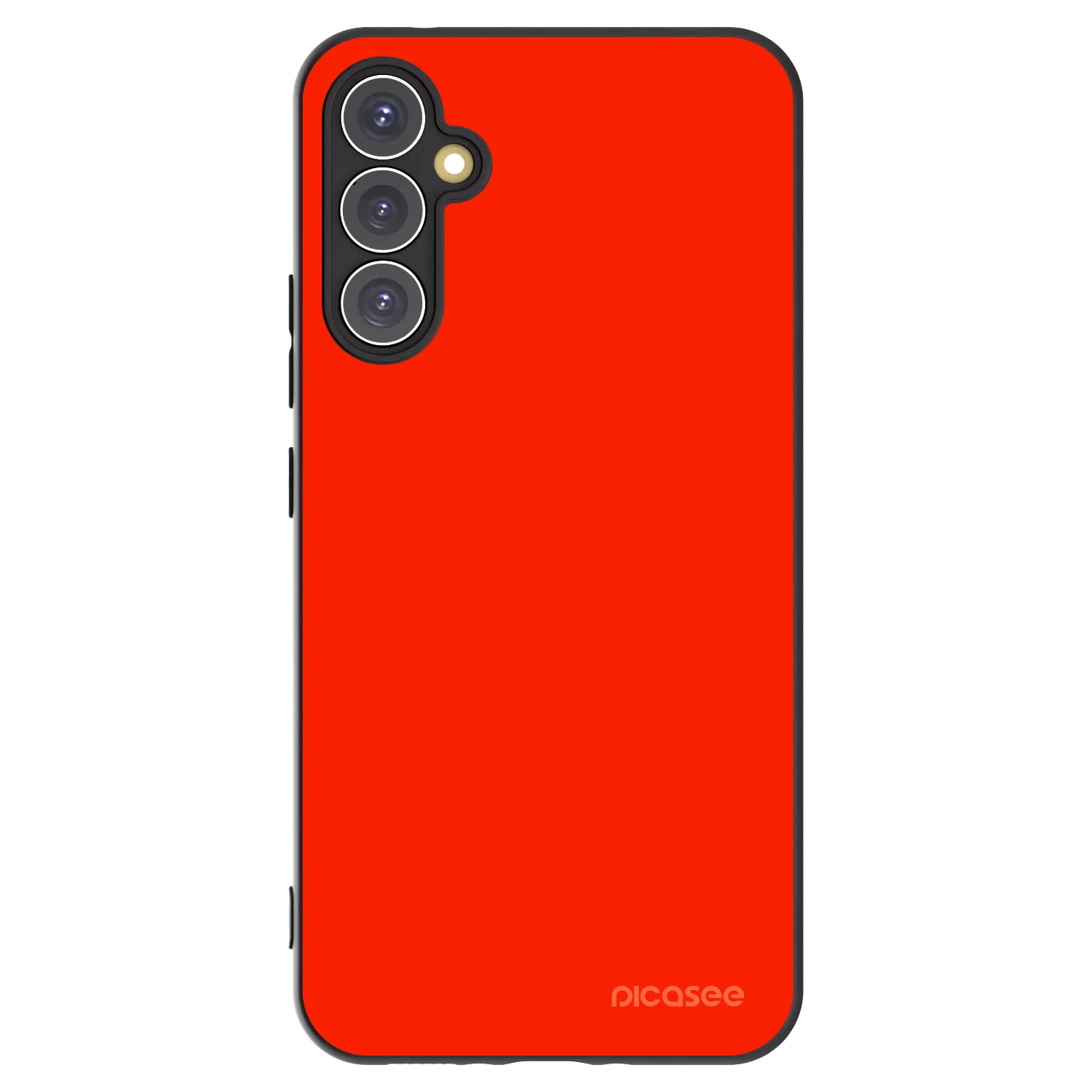 Picasee crna silikonska maskica za Samsung Galaxy A34 5G A346B - Maranello Red