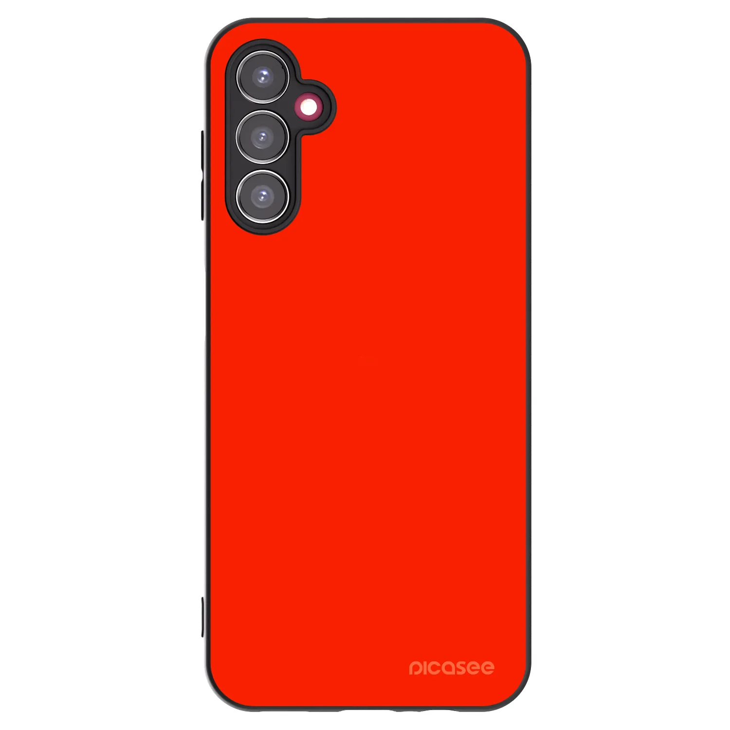 Picasee crna silikonska maskica za Samsung Galaxy A14 4G A145R - Maranello Red