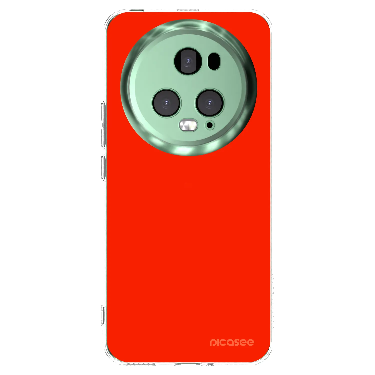 Picasee silikonska prozirna maskica za Honor Magic5 Pro - Maranello Red