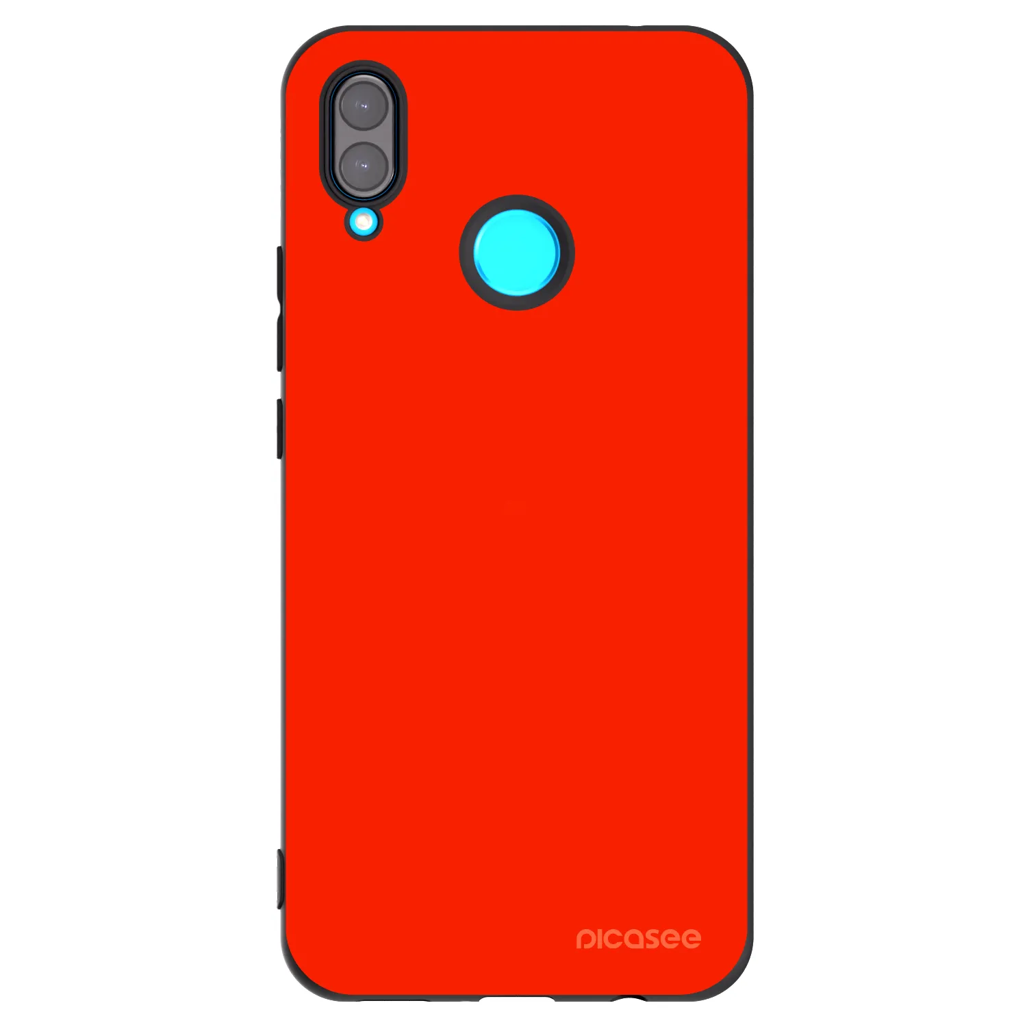 Picasee crna silikonska maskica za Huawei Nova 3 - Maranello Red