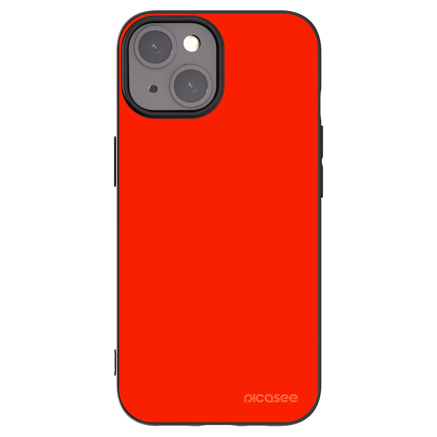 Picasee crna silikonska maskica za Apple iPhone 15 - Maranello Red